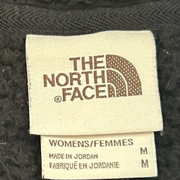 The North Face Women’s Fleece Jacket Black Full Zip Size Medium - Picture 9 of 9